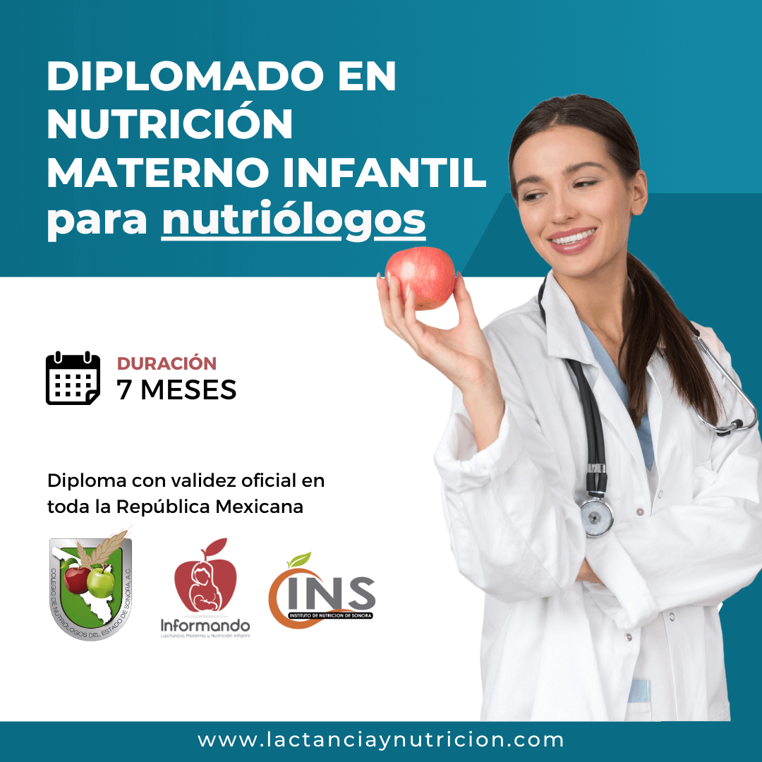 Diplomado en Nutrición Materno Infantil – Septiembre 2024